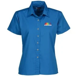 Easy Care Short Sleeve Poplin Shirt - Ladies'