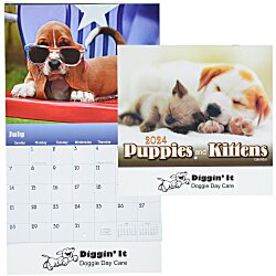 Paws - Puppies & Kittens Calendar - Stapled