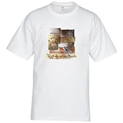 Hanes Authentic T-Shirt - Full Color - White