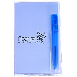Monthly Pocket Planner with Pen - Translucent