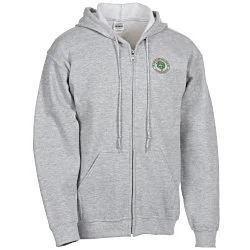 Gildan Full-Zip Hoodie - Men's - Embroidered