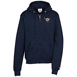 Champion Powerblend Full-Zip Hoodie - Embroidered