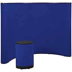 Deluxe Curved Floor Display - 10' - Blank