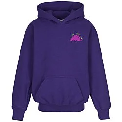 Gildan 50/50 Hooded Sweatshirt - Youth - Embroidered