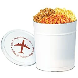 3-Way Popcorn Tin - Solid - 3-1/2 Gallon