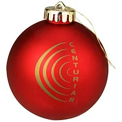 Satin Round Ornament