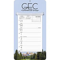 Weekly Tear Away Memo Calendar - Mountain