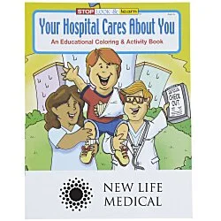 Your Hospital Cares About You Coloring Book