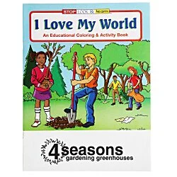 I Love My World Coloring Book