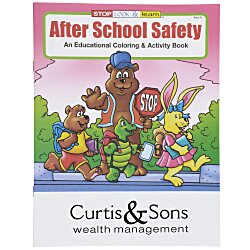 After School Safety Coloring Book