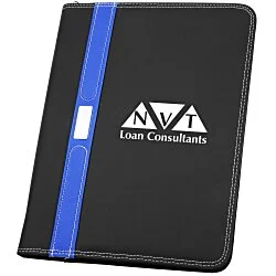 Contemporary Zippered Portfolio