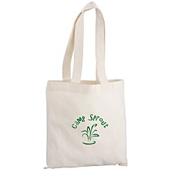 Cotton Sheeting Natural Economy Tote - 12-1/2" x 12"
