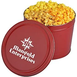 3-Way Popcorn Tin - Solid - 2 Gallon