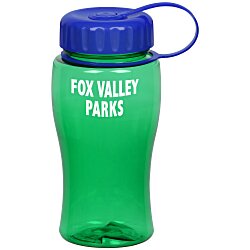 Poly-Pure Lite Bottle with Tethered Lid - 18 oz.