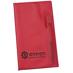 Monthly Pocket Planner with Pen - Translucent - Academic