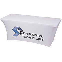 Hemmed Closed-Back UltraFit Table Cover - 6'