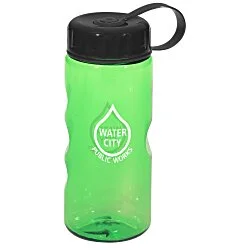 Mini Mountain Bottle with Tethered Lid - 22 oz.