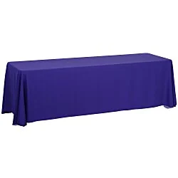 Serged Closed-Back Table Throw - 8' - Blank