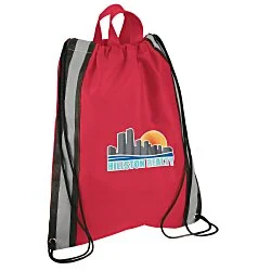 Reflective Stripe Sportpack - 16" x 13" - Full Color