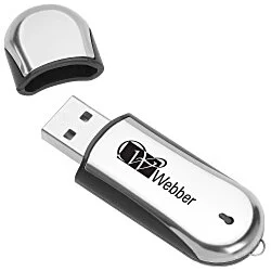 High Shine USB Drive - 4GB