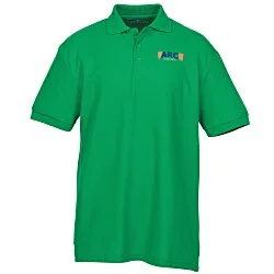 Soft Touch Pique Sport Shirt - Men's - Embroidered