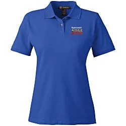 Harriton 6 oz. Ringspun Cotton Pique Polo - Ladies' - Embroidered