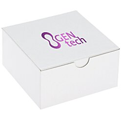 Gift Box - 4" x 4" x 2" - Gloss White