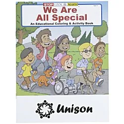 We Are All Special Coloring Book