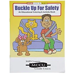 Buckle Up For Safety Coloring Book