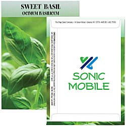 Standard Series Seed Packet - Sweet Basil