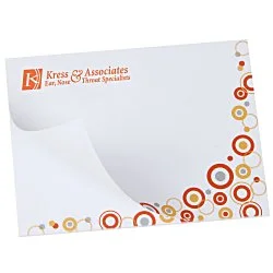 Souvenir Designer Sticky Note - 3" x 4" - Dots - 50 Sheet