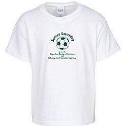 Gildan 6 oz. Ultra Cotton T-Shirt - Youth - Screen - White