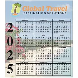 Calendar Magnet - Small - Seashore