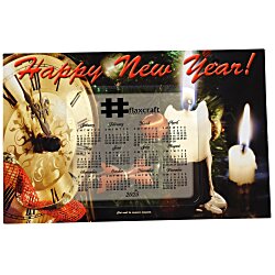 Greeting Card with Magnetic Calendar - Midnight