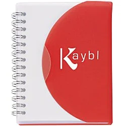 Spiral Curve Notebook - 5-1/4" x 4-1/4" - 24 hr