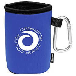 Collapsible Koozie® Can Cooler with Carabiner