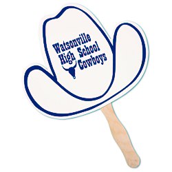 Hand Fan - Cowboy Hat