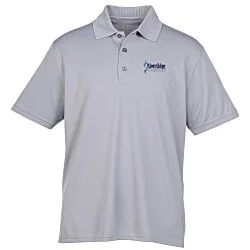 Vansport Omega Solid Mesh Tech Polo - Men's - Embroidered
