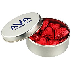 Chocolate Hearts Tin