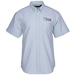 Blue Generation Short Sleeve Oxford - Men's - Stripes