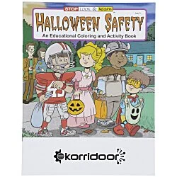 Halloween Safety Coloring Book