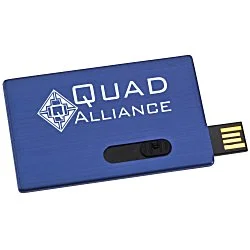 Slide Card Micro USB Drive - 1GB