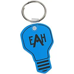 Light Bulb Soft Keychain - Translucent