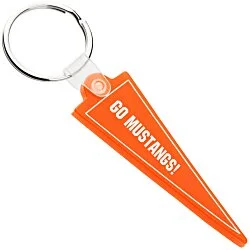 Pennant Soft Keychain - Translucent