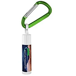 Lip Balm with Carabiner - Mountains