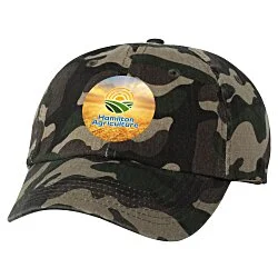 Cotton Washed Cap - Camo - Full Color