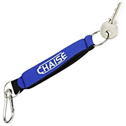 Neoprene Keychain with Carabiner