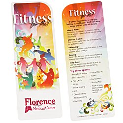 Just the Facts Bookmark - Fitness For Me