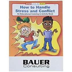 How to Handle Stress & Conflict Coloring Book