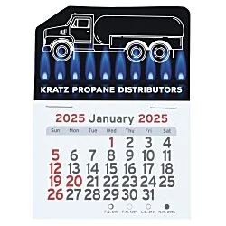 Peel-N-Stick Calendar - Propane Truck